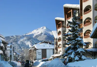 Photograph of Bansko, Bulgaria.