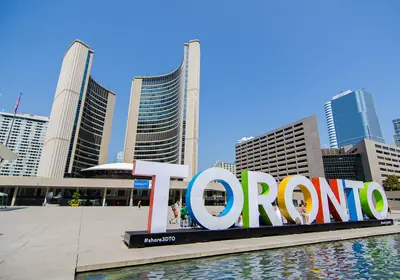 Photograph of Toronto, Canada.
