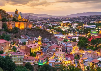 Photograph of Tbilisi, Georgia.