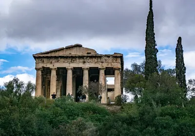Photograph of Athens, Greece.