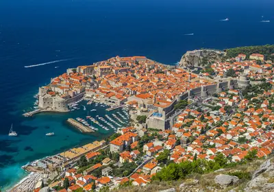 Photograph of Dubrovnik, Croatia.