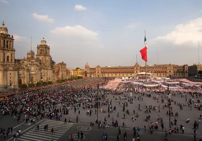 Photograph of Mexico City, Mexico.
