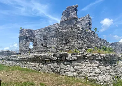 Photograph of Tulum, Mexico.