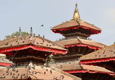 Photograph of Kathmandu, Nepal.