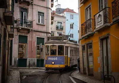 Photograph of Lisbon, Portugal.
